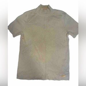 Original Elie T Tahari  small turtle neck knitted short sleeve